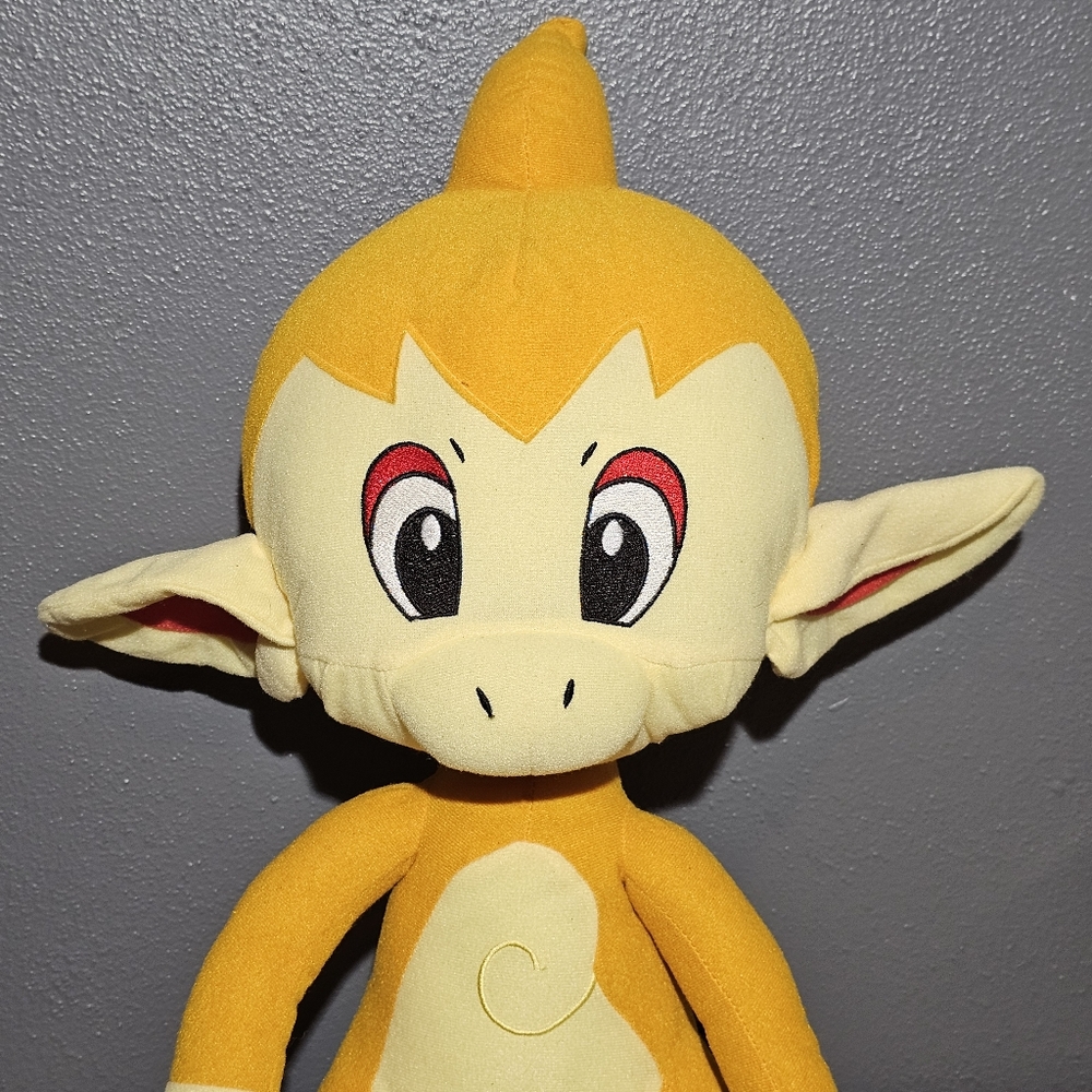 Pokemon Chimchar 2008 PRIZE PLUSH Toy Factory 19" inch Promo Plush - Picture 2 of 9